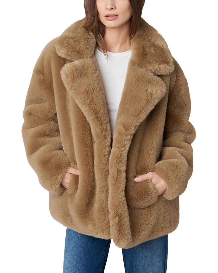 

Куртка Blank NYC Faux Fur Jacket, цвет Iced Frappe