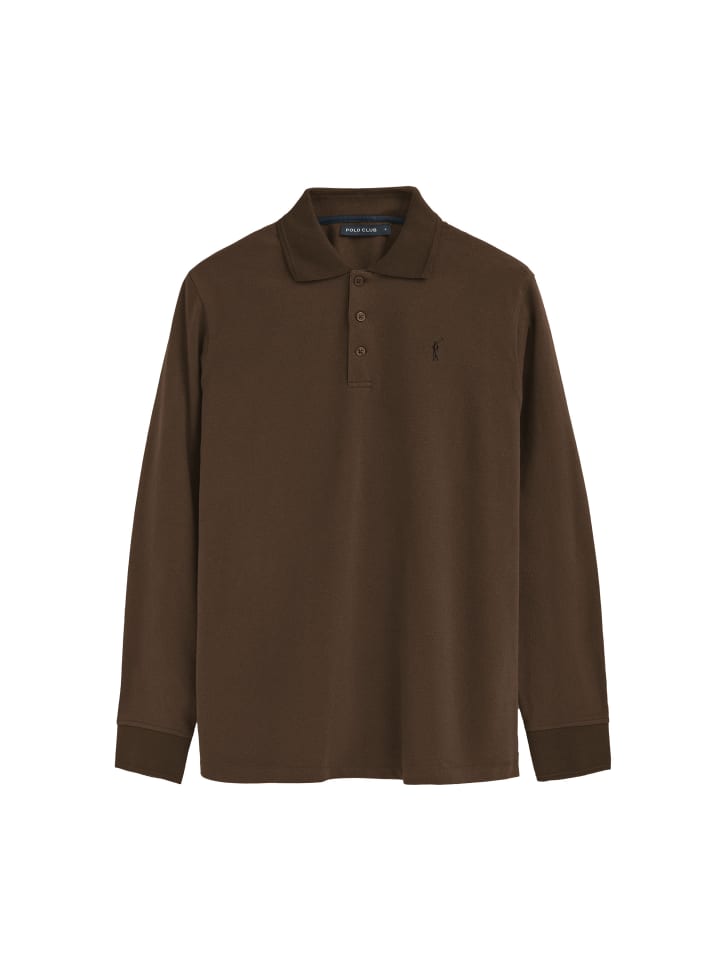 

Polo Club Рубашка поло темно-коричневого цвета