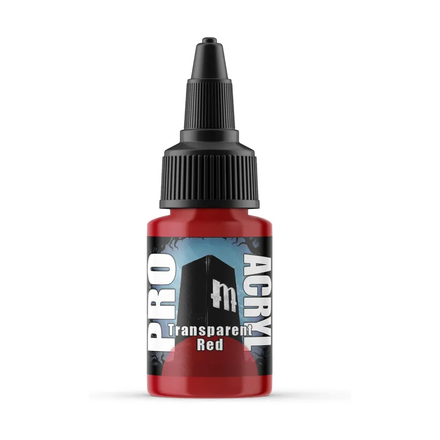 

Прозрачный красный, Pro-Acryl Paints