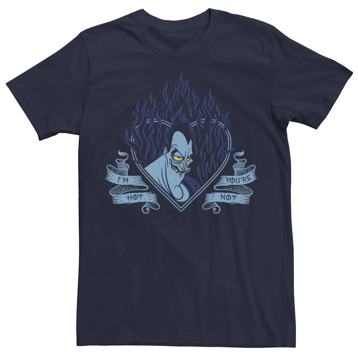 

Мужская футболка Disney Villains Valentines Hades I’m Hot You’re Not Tee Licensed Character