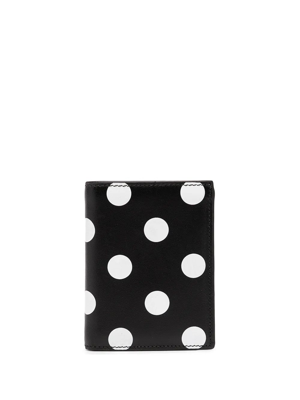 

Кардхолдер в горох Comme Des Garçons Wallet, черный