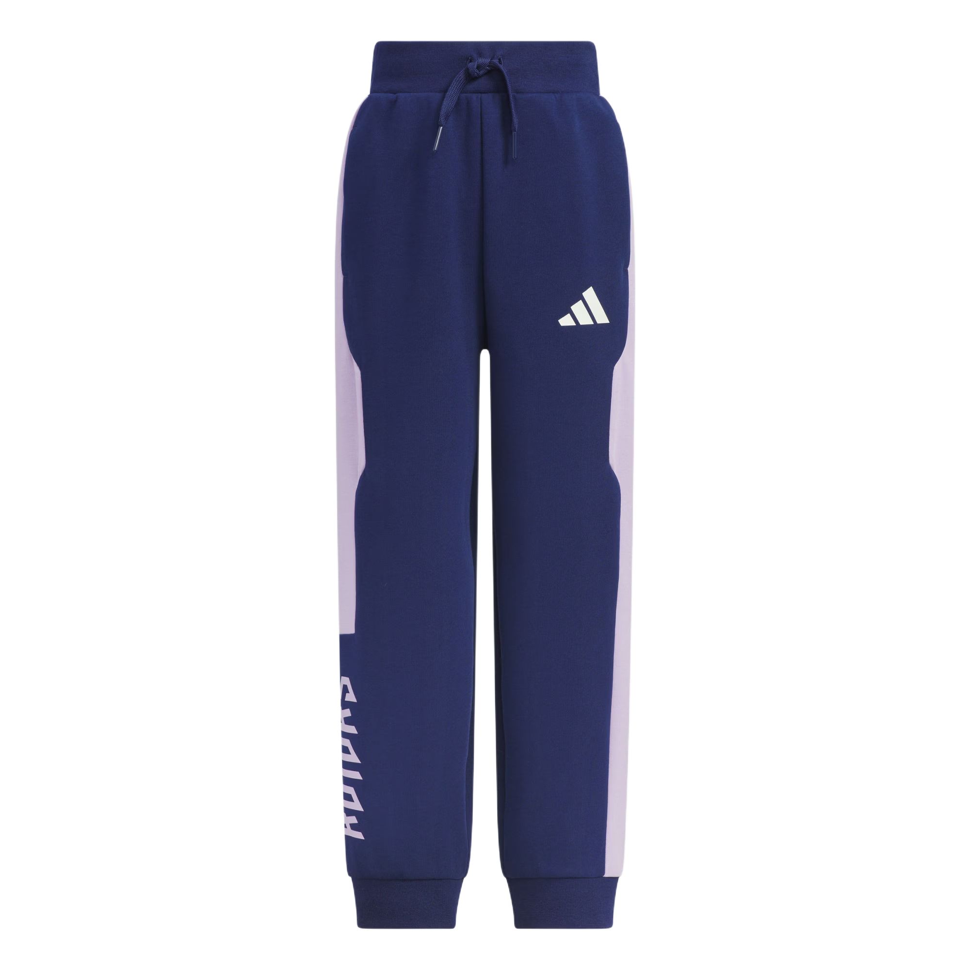 

Детские вязаные спортивные штаны Sportswear SS25 KNIT Adidas, темно-синий/фиолетовый