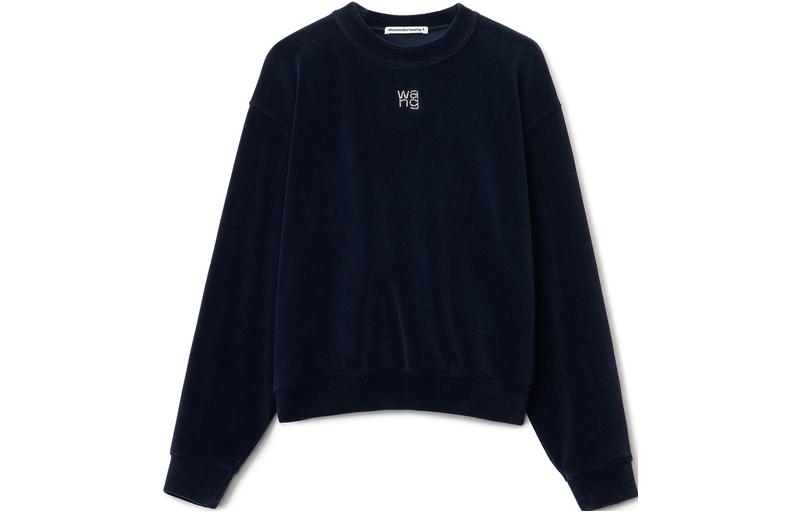 

Свитшот женские цвета морской волны Alexander Wang, Marine Blue