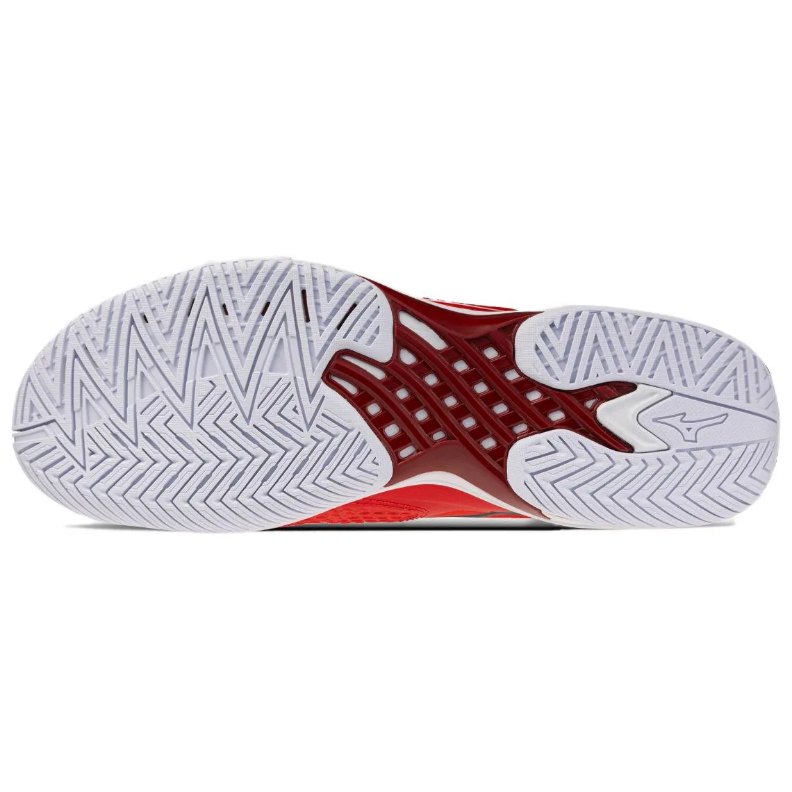 Mizuno Кроссовки для тенниса WAVE EXCEED TOUR 7 AC низкие унисекс красный/белый — фото 3