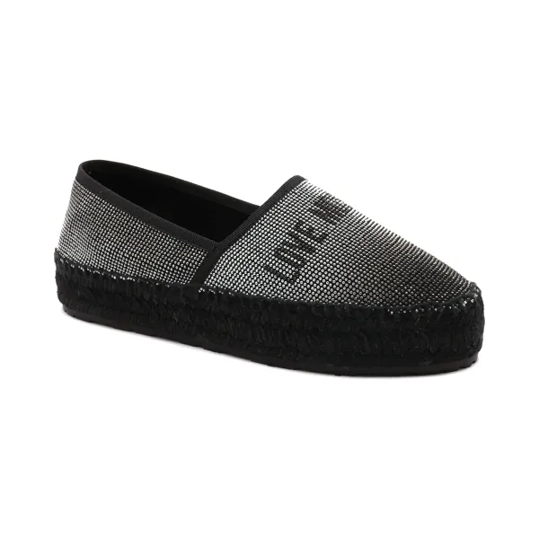 

Кожаные эспадрильи Love Moschino, черный