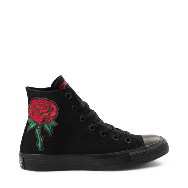 

Кроссовки Converse Chuck Taylor All Star Hi Rose с нашивкой, черный