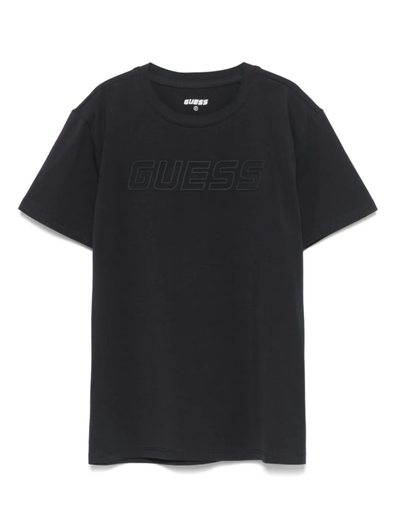 

Футболка с рельефным логотипом guess kids, синий