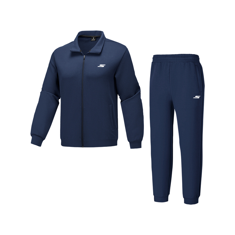 

Базовая спортивная серия повседневная спортивная одежда для мужчин Skechers, темно-синий