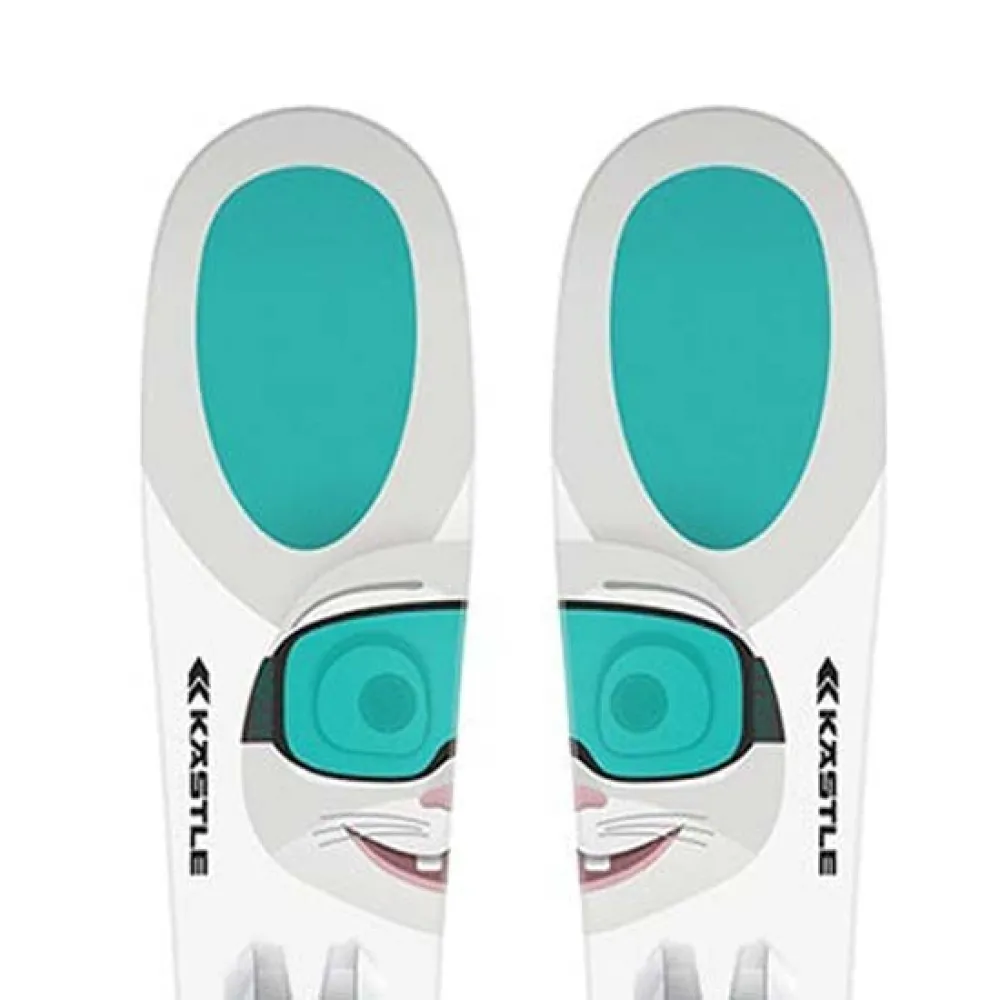 

Горные лыжи Kastle Kx holly+k4.5 jrs gw junior, прозрачный