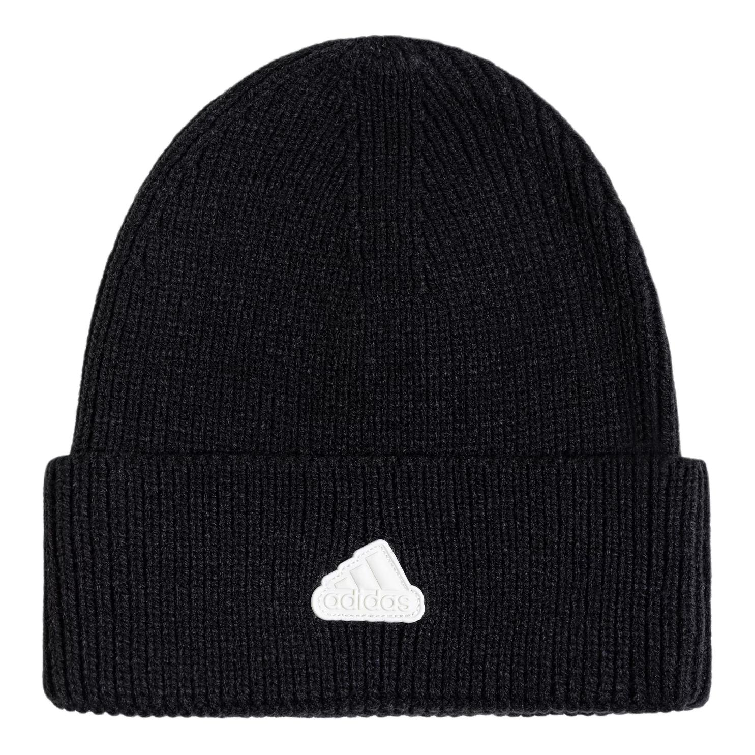 

Adidas Акриловая вязаная шапка унисекс черная, Black