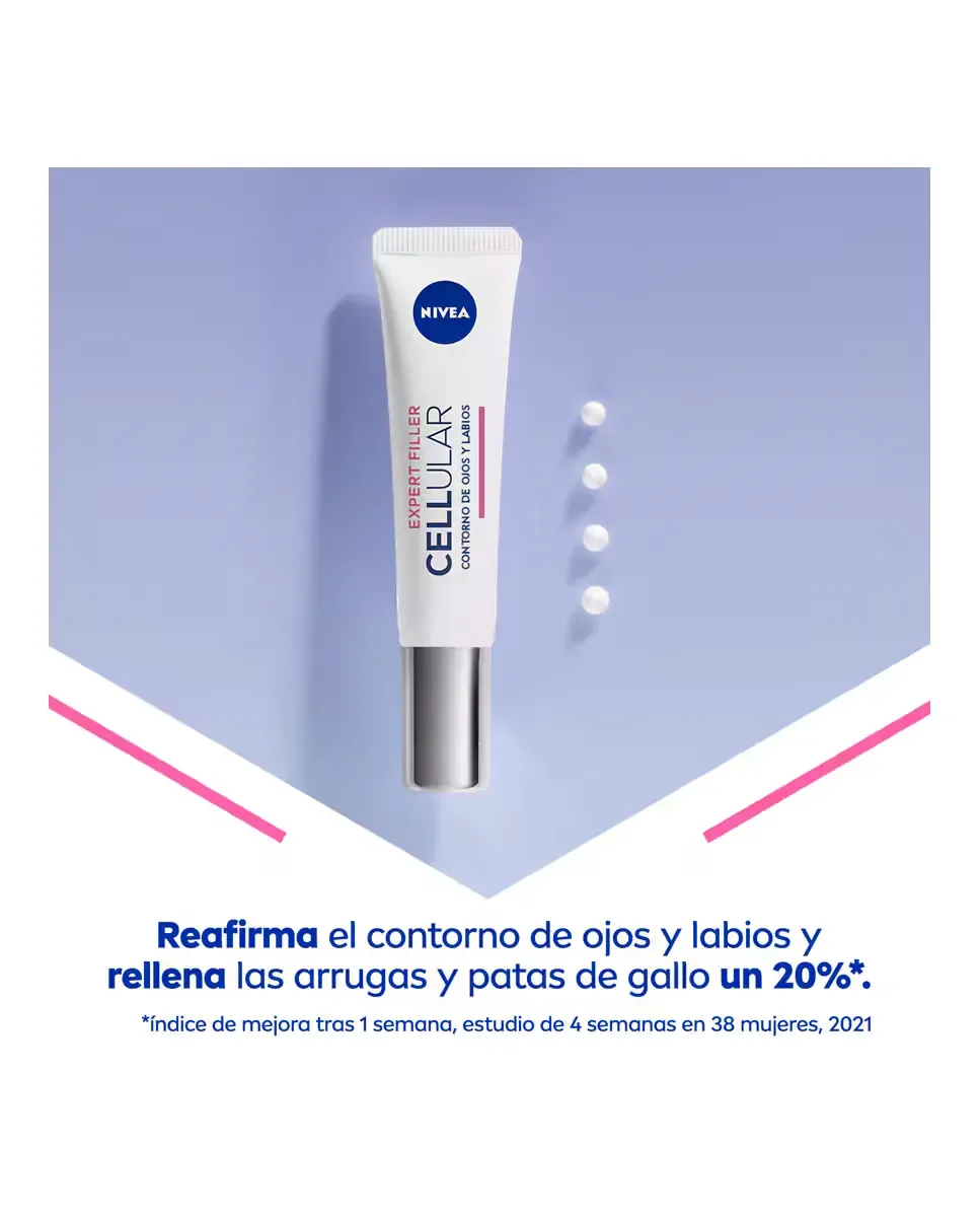 Крем для кожи вокруг глаз Hyaluron Cellular Filler против старения и для упругости 15 мл Nivea — фото 3