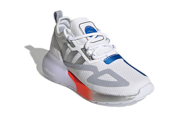 Кроссовки nasa x zx 2k little kid Adidas, белый — фото 3