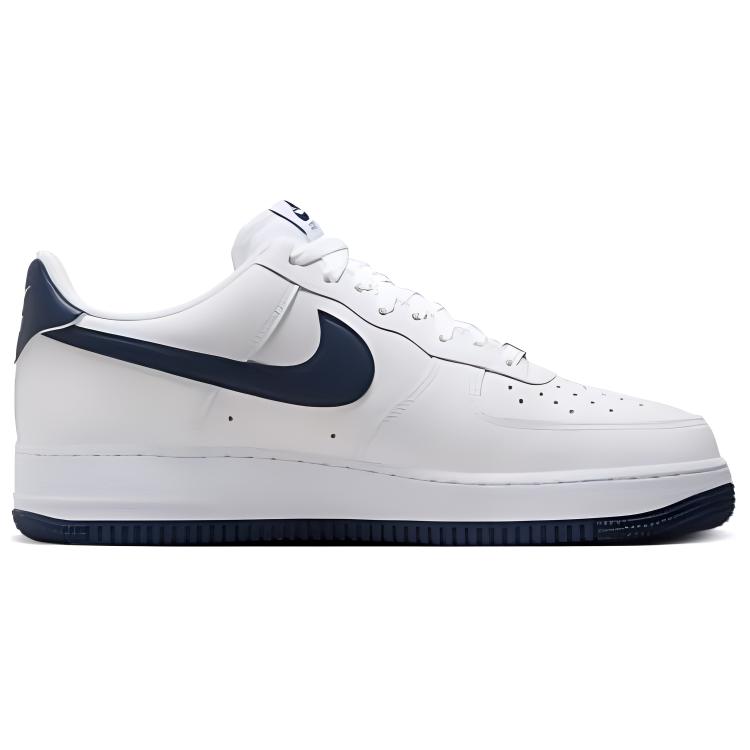 Футболка Nike Air Force 1 '07 White Midnight Navy 2024 Бело-синяя — фото 2