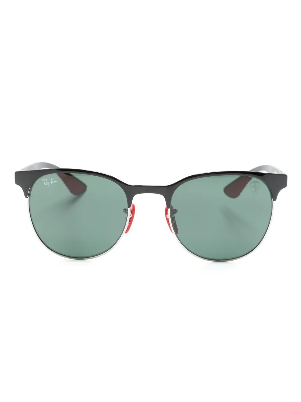 

Солнцезащитные очки трапециевидной формы Ray-Ban, черный