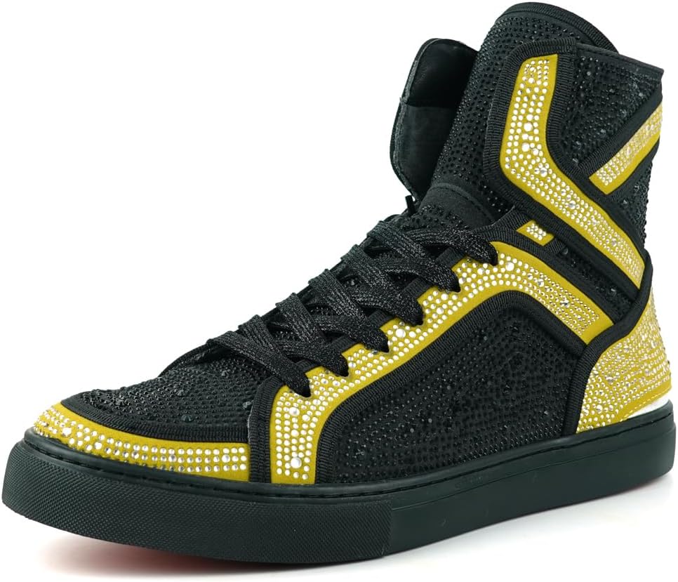 

Кеды на высокой подошве Fiesso от Aurelio Garcia FI-2402 с замшей и стразами Fiesso By Aurelio Garcia, черный/золотой