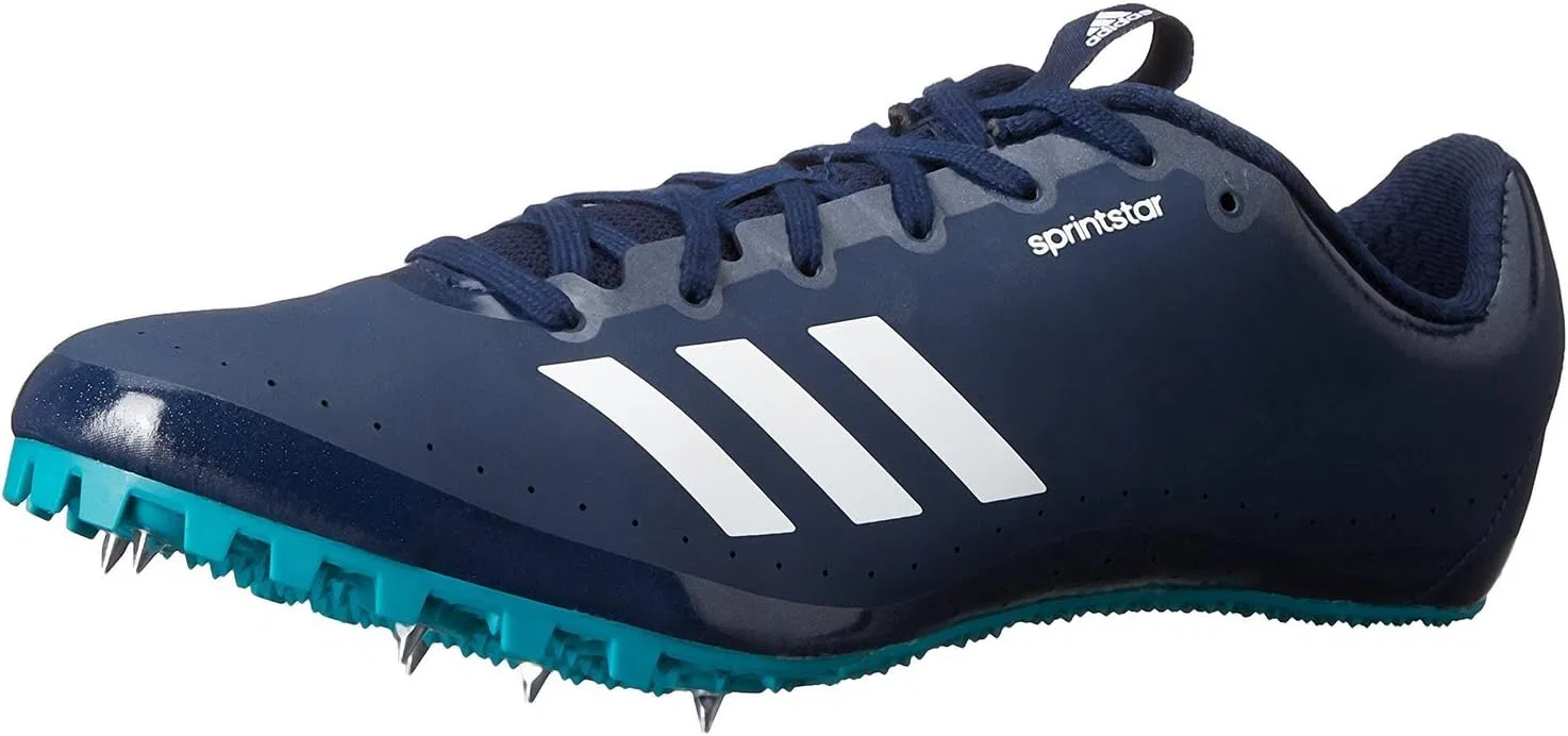 Мужские кроссовки для легкой атлетики Adidas Distancestar, Blanco Verde Ftwbla Ftwbla Eqtver — фото 2
