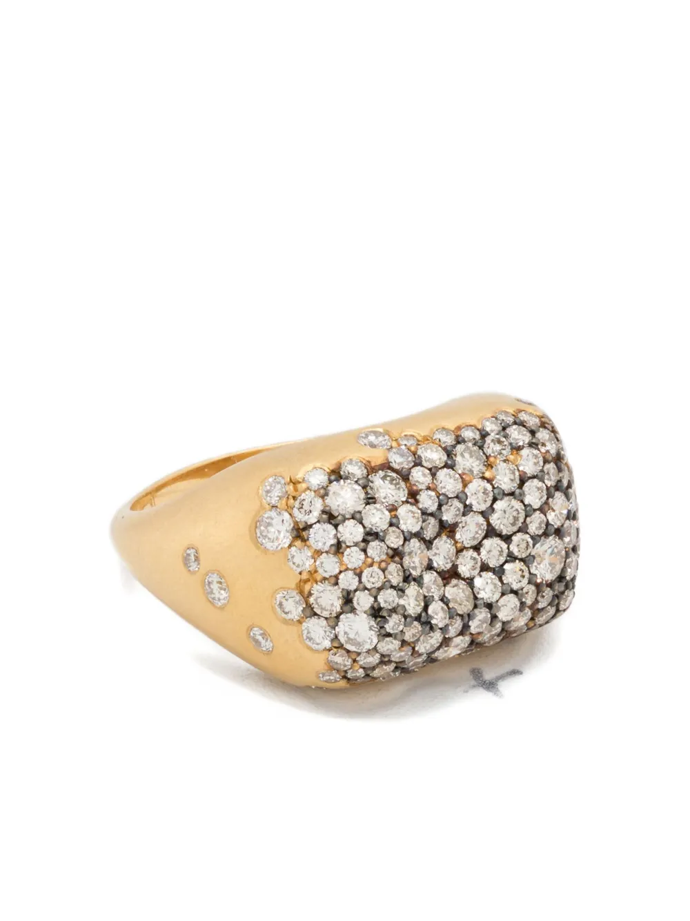 

Кольцо из желтого золота 18 карат с бриллиантами Nada Ghazal, золотой