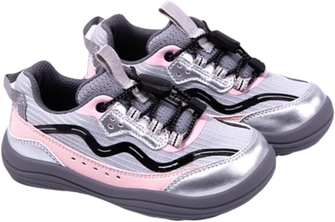 

Детские спортивные кроссовки, светло-голубые и темно-синие, сетчатые и из синтетической кожи, подошва из нескользящей резины, дышащие походные туфли с шнурками на фиксатор Generic