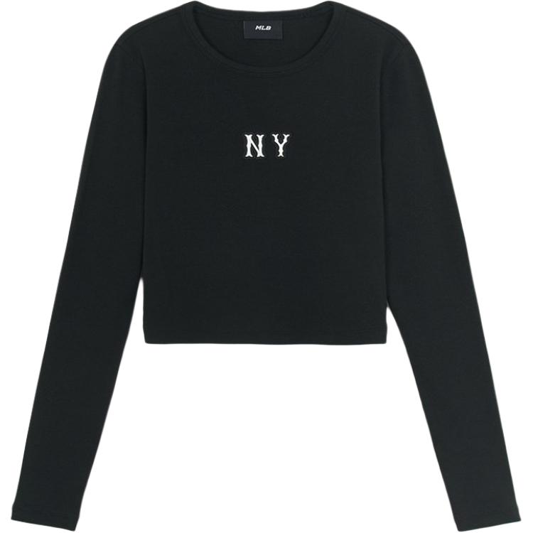 

MLB Футболка женская черная, Черный, MLB Футболка женская черная