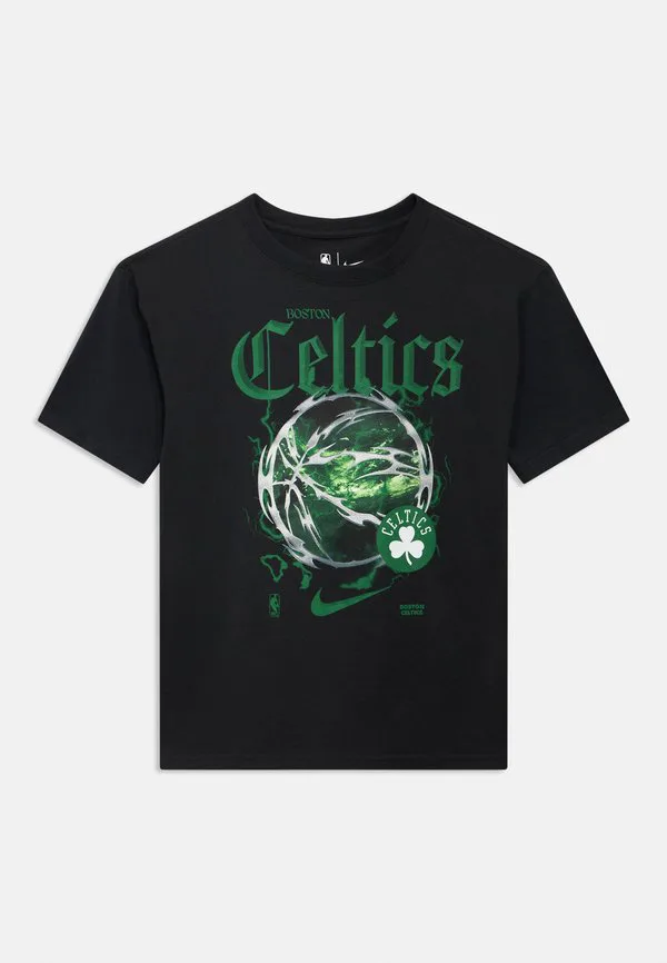 Футболка nba boston celtics, спортивная футболка унисекс Nike Performance, Black