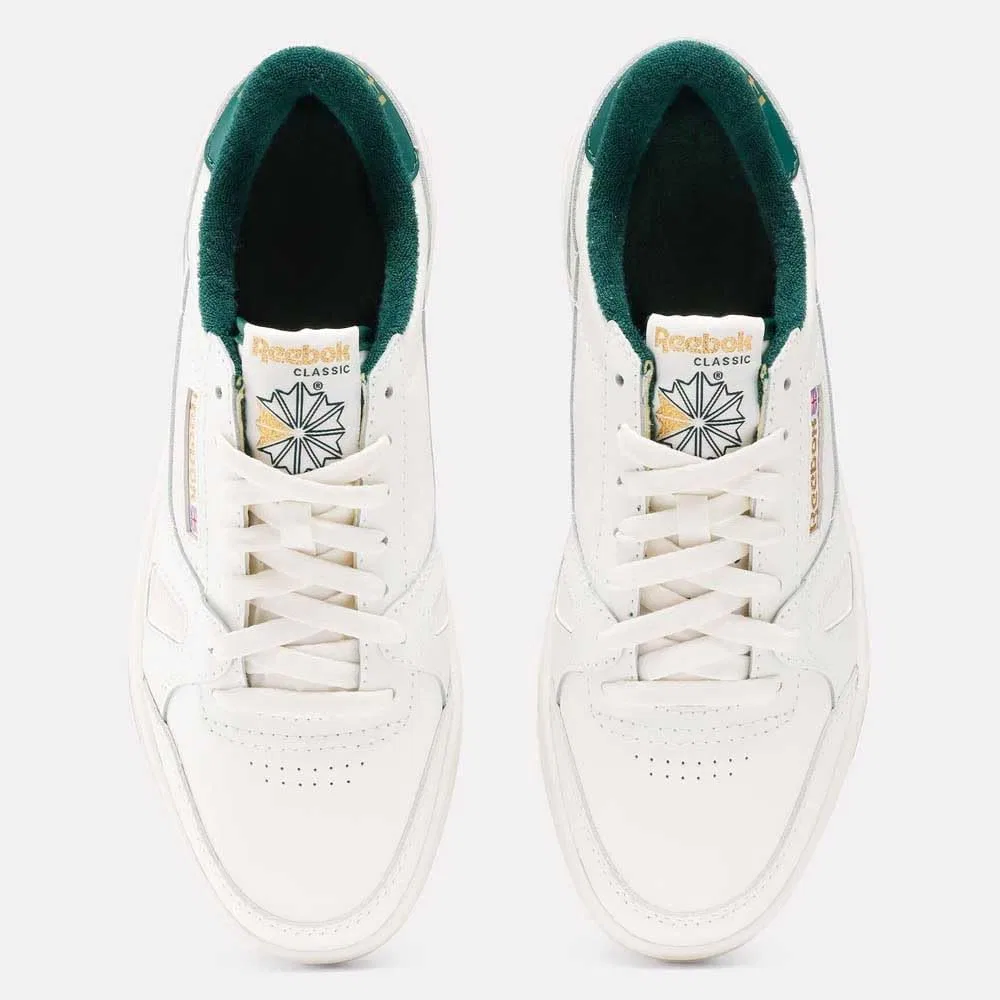 Кроссовки теннисные Reebok, цвет Chalk Vintagechalk Clgtgreen — фото 4