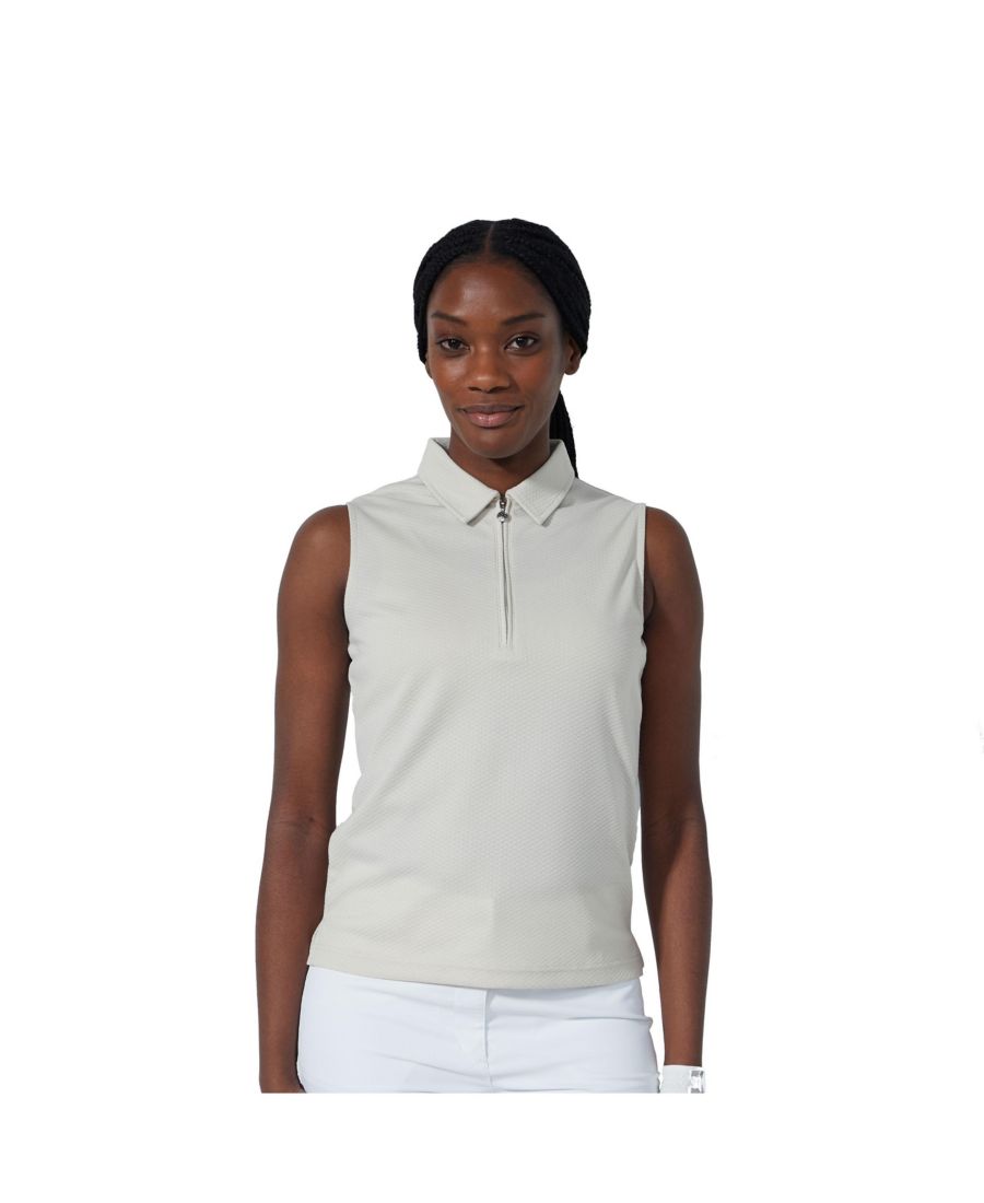 

Женская поло-рубашка без рукавов для гольфа Peoria Daily Sports, Raw