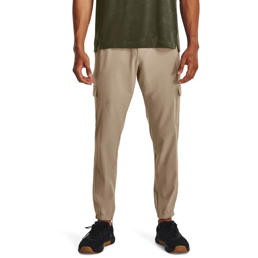 

Джоггеры Under Armour Stretch Woven, бежевый