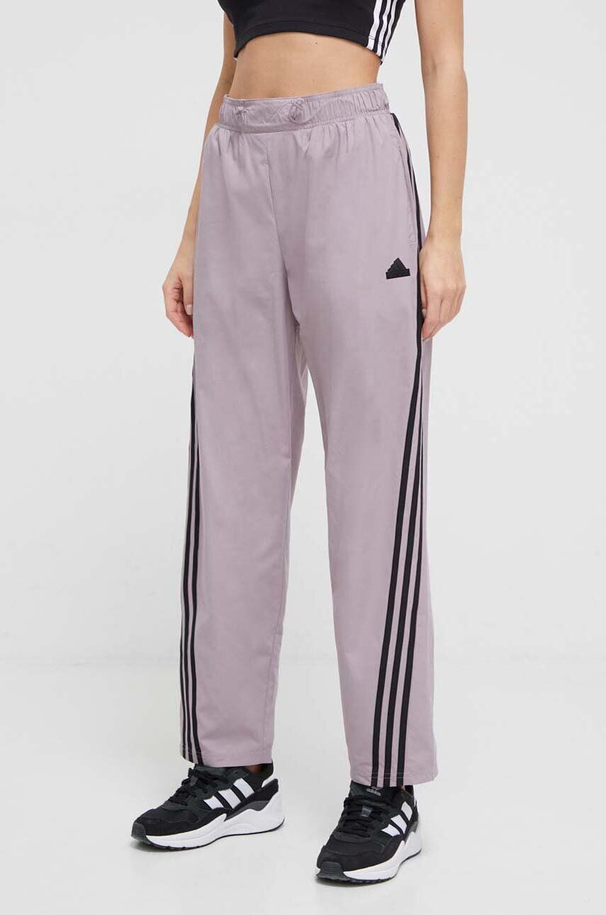 

Брюки adidas, фиолетовый