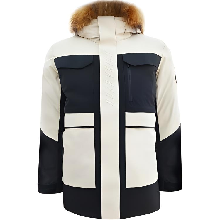 

ANTA Мужская зимняя пуховая куртка серого цвета, Grass Winter Gray