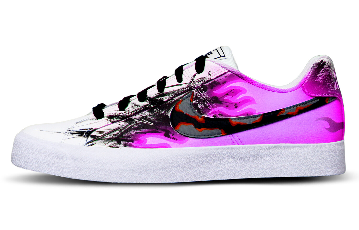 

Кроссовки Nike Court Royale Skateboarding Shoes Unisex Low-top White/purple, белый