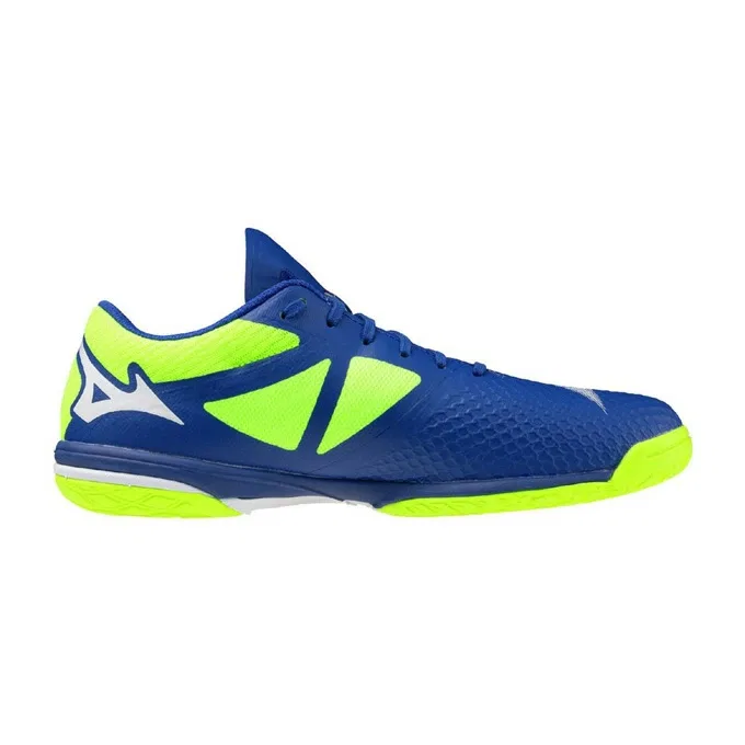 Унисекс кроссовки для настольного тенниса «Wave Drive EL2» от Mizuno, Blue X Yellow (12) — фото 3