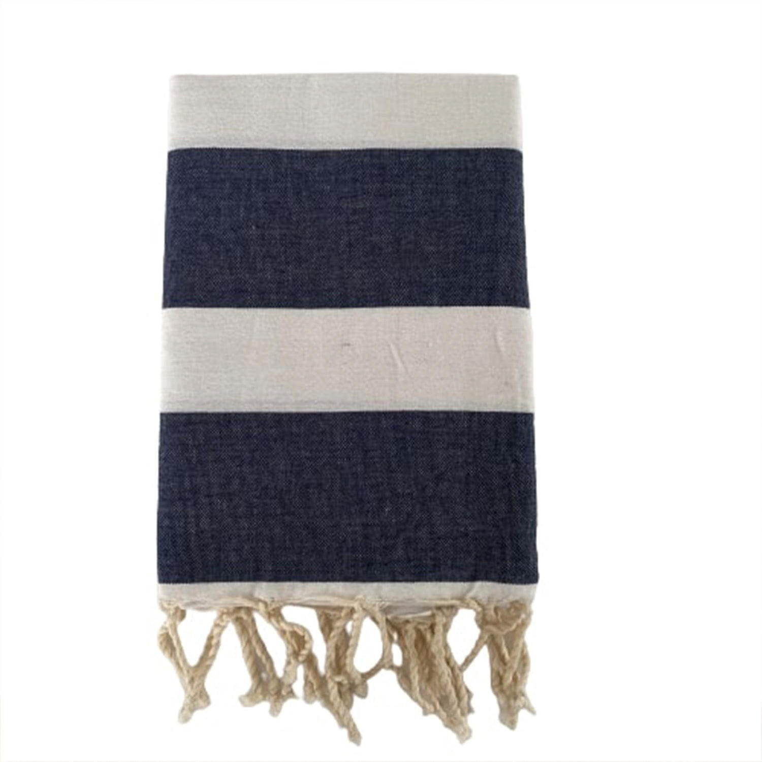 

Полотенце для хамам transat navy blue Le Comptoir De La Plage, синий