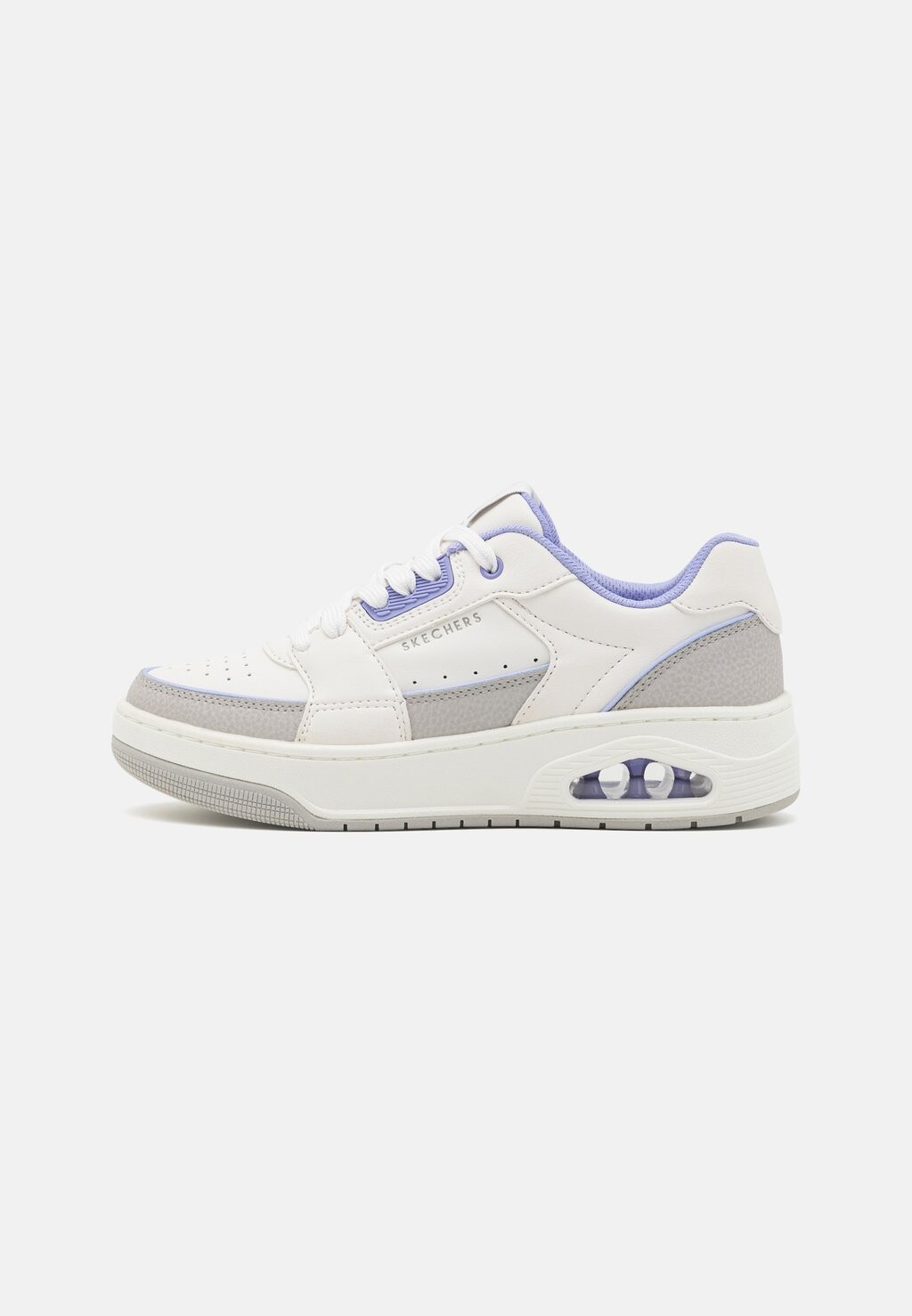 

Низкие кроссовки Uno Court Skechers Sport, цвет white/lavender