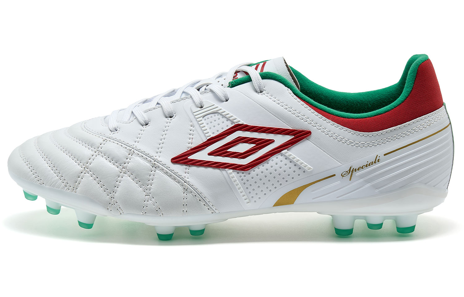 

Специальные противоскользящие футбольные бутсы для мужчин Umbro, Umbro White/Heat Red