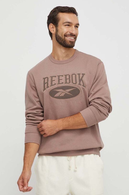 

Толстовка Reebok, коричневый