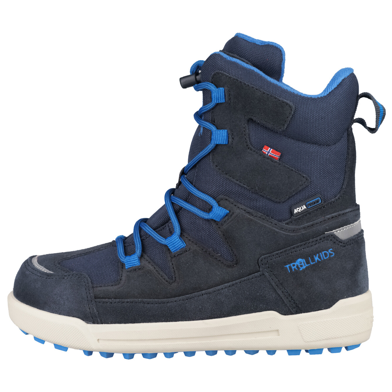 

Зимние ботинки Trollkids Kid's Finnmark Winter Boots, цвет Navy/Medium Blue