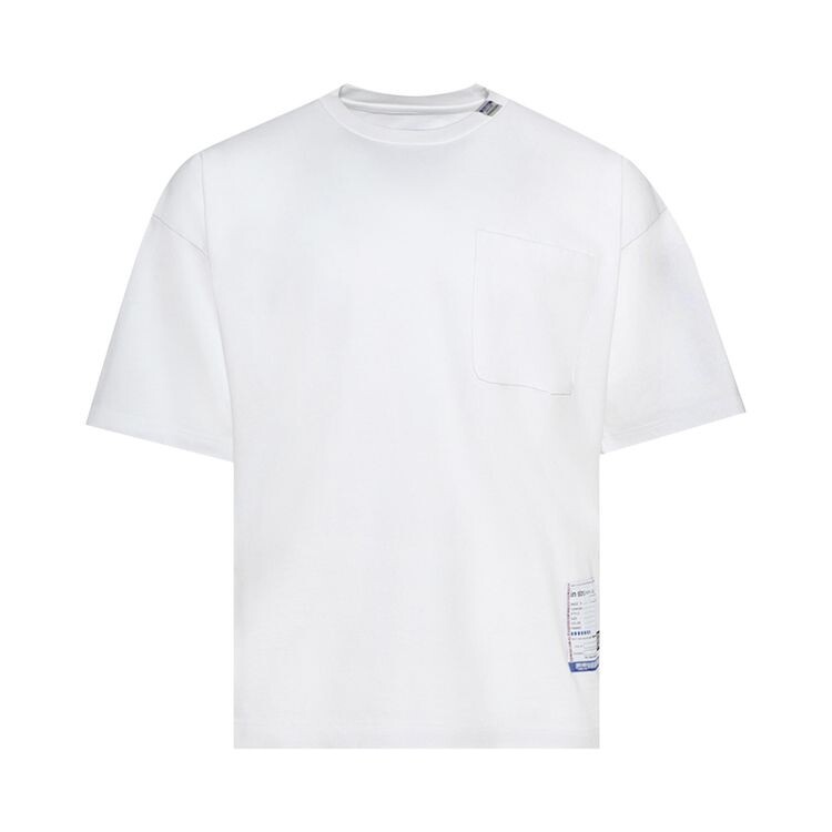 

Футболка Maison Mihara Yasuhiro Heavy Weight Jersey Pocket Short-Sleeve Tee White, белый