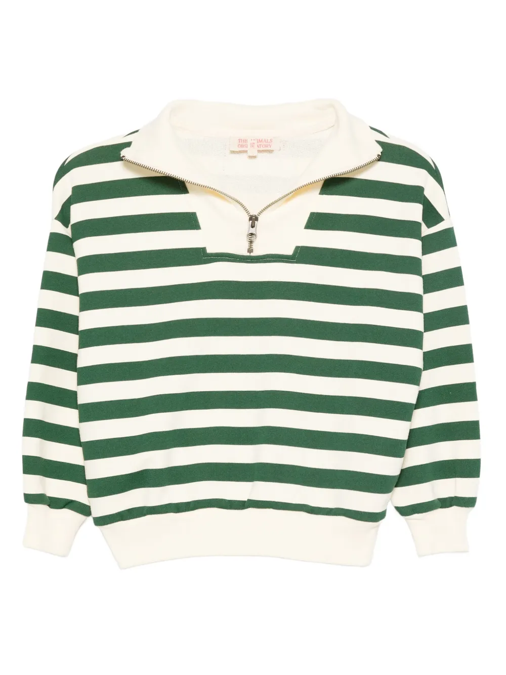 

Толстовка в полоску The Animals Observatory, зеленый