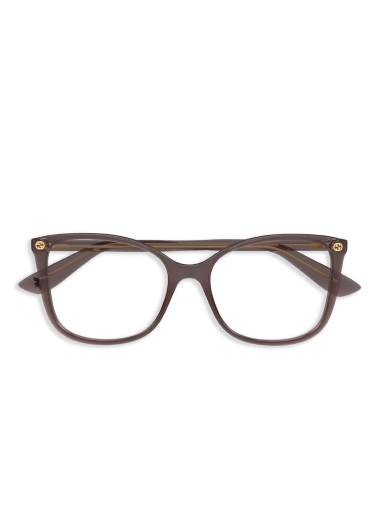 

Gucci Eyewear очки в оправе 'кошачий глаз', коричневый