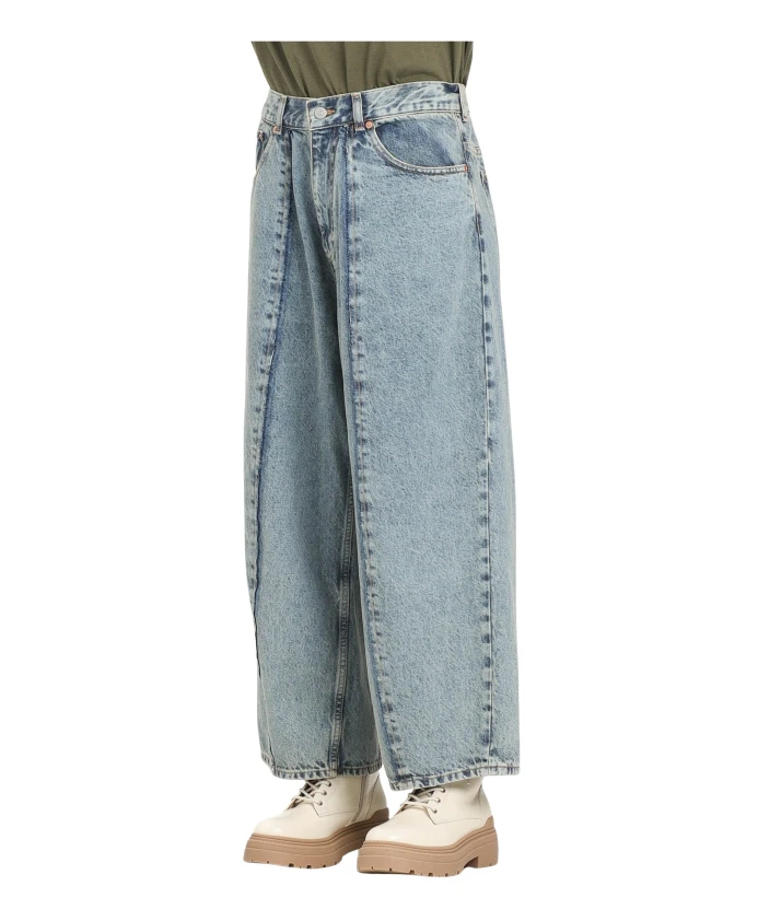 

Джинсы с эффектом воздушного шара Maison Margiela, синий