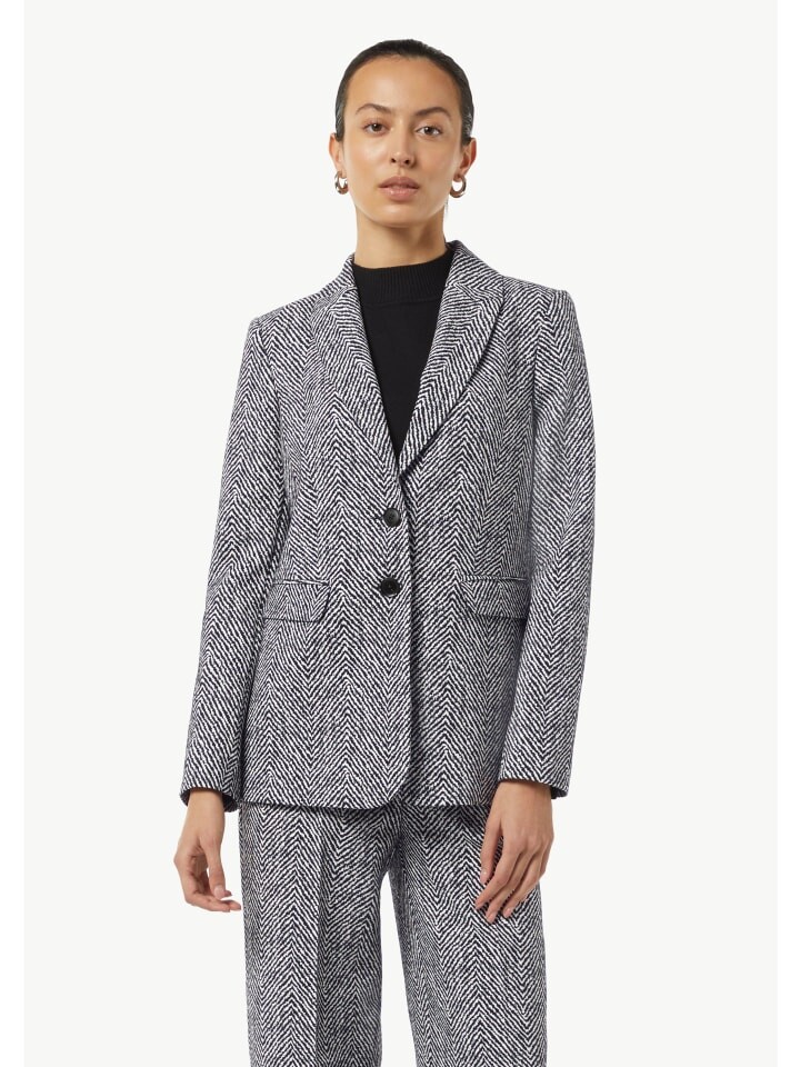 

Блейзер comma Indoor-Blazer langarm, черный