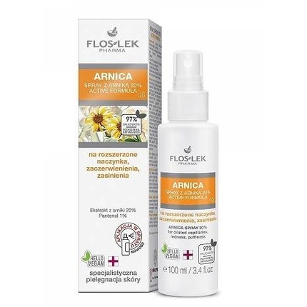 

Arnica Max Strength 20% спрей для расслабления мышц и суставов - 100 мл Flos Lek