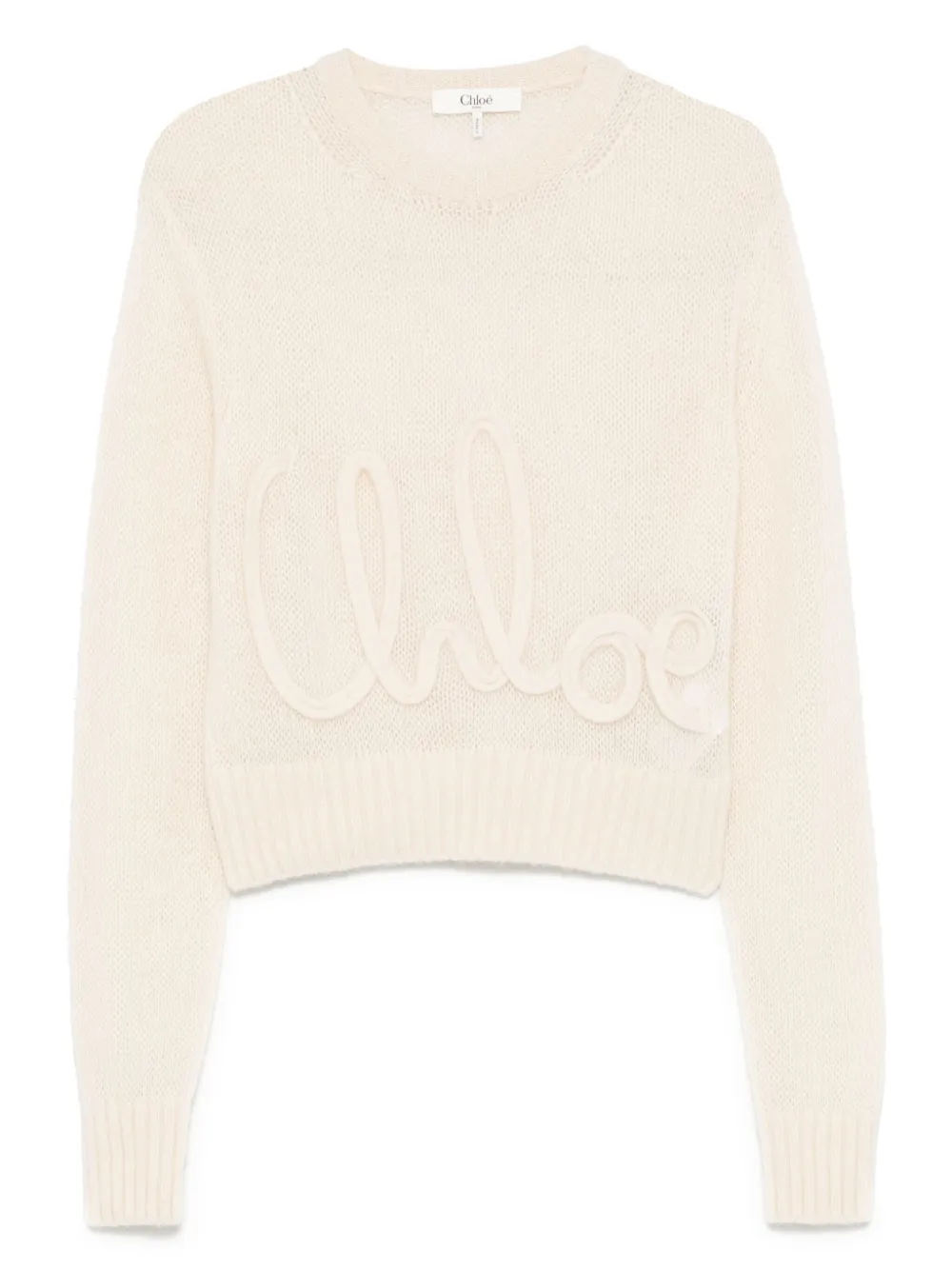 

Свитер с логотипом CHLOÉ, нейтральный
