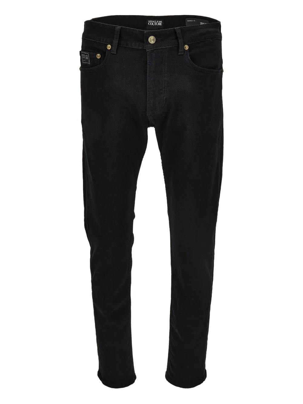

Джинсы с логотипом Versace Jeans Couture, черный
