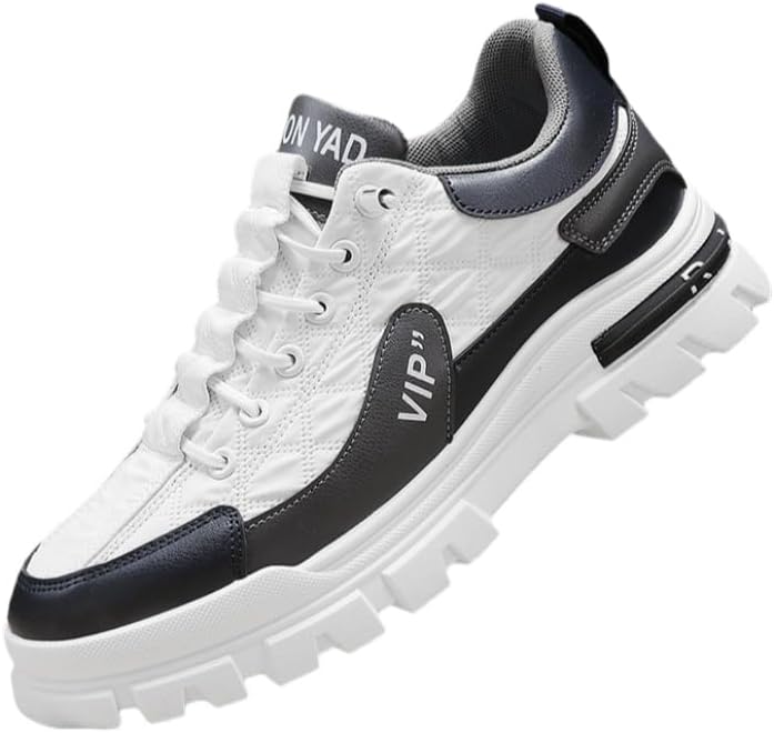 

Мужские слипоны - повседневная обувь, легкие и удобные кроссовки для ходьбы, дышащие мокасины с нескользящей резиновой подошвой, для ежедневной носки Clolinde, серый