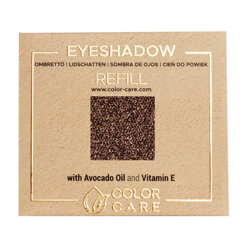 

Веганские жемчужные тени для век - 035 кокос Color Care Pearl - Brown, 2 гр