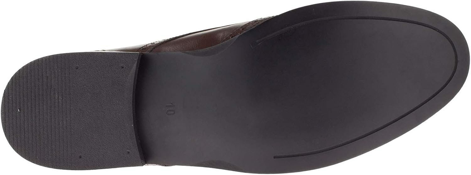 Мужские кожаные туфли DTI GV Executive на шнуровке Tyson Wingtip Oxford Dti Darya Trading, коричневый — фото 4