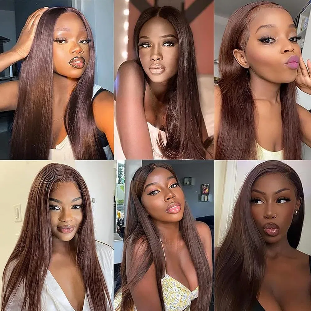 Натуральные накладные пряди на заколках Silky Straight Human Hair Extensions Zeslaerr — фото 2