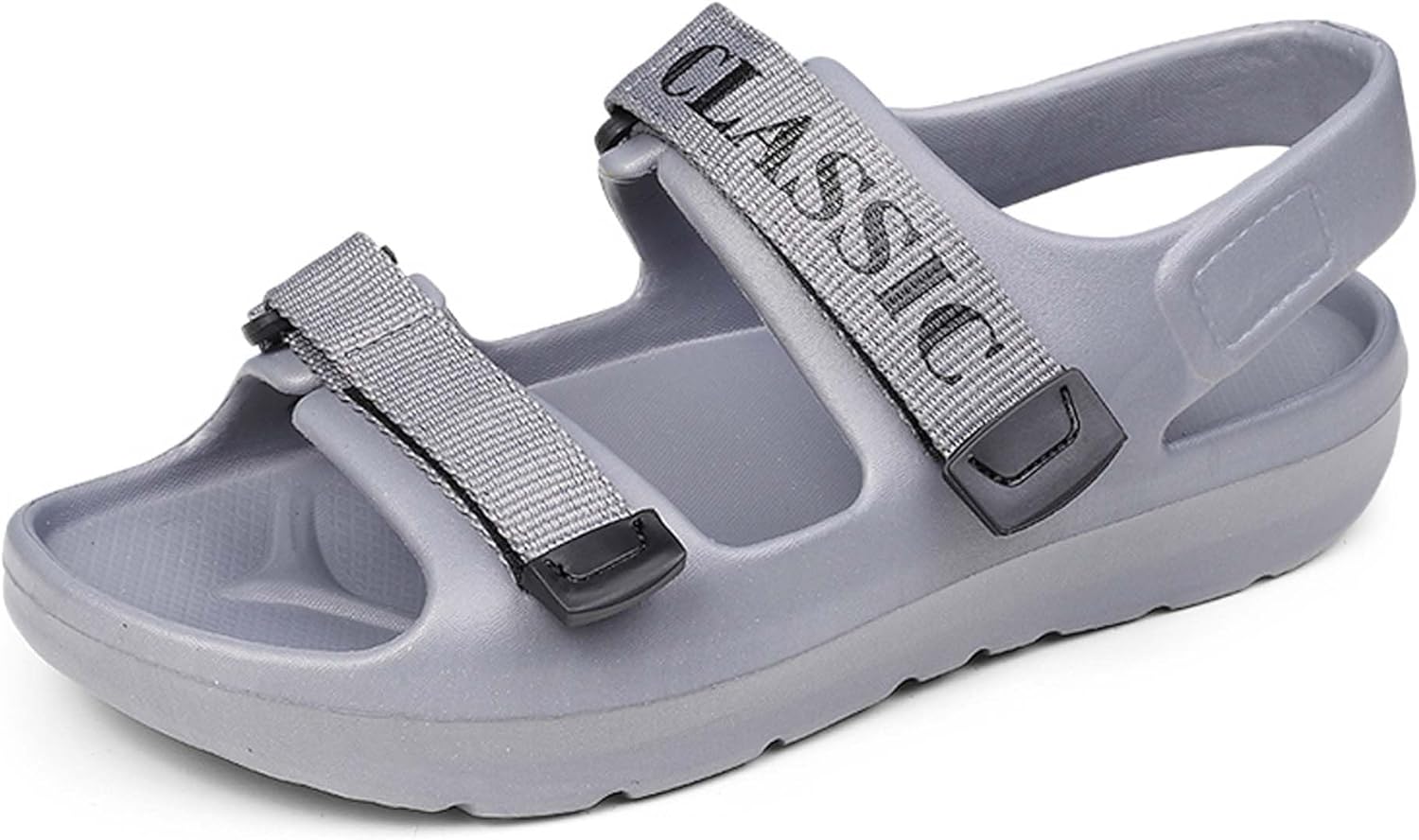 

Мужские сандалии UANGLI для походов, воды и пляжа, спортивные сандалии с поддержкой свода стопы, мягкие, удобные, устойчивые к скольжению и износу, летние, серый