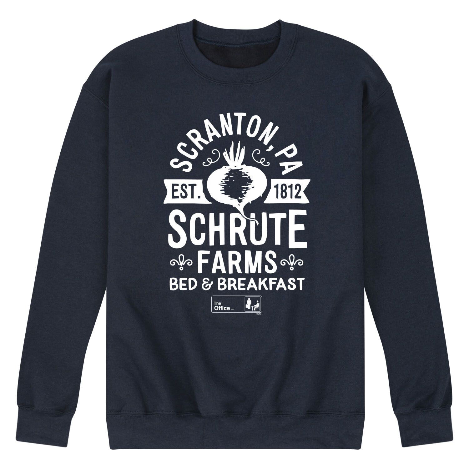 

Мужской свитшот The Office Schrute Farms Licensed Character